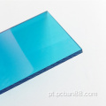 Policarbonato de policarbonato Chaomei policarbonato azul de 8 mm